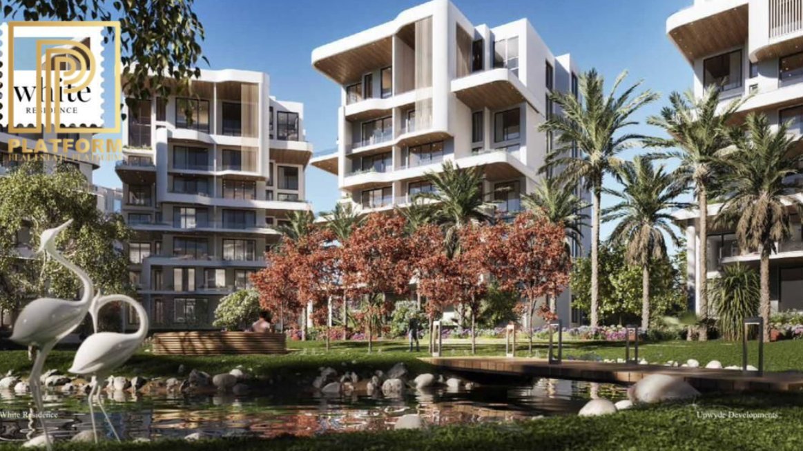 وايت ووك ستريب مول التجمع الخامس White Walk Strip Mall New Cairo