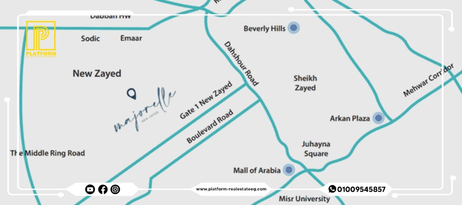 كمبوند ماجوريل زايد الجديدة | Majorelle New Zayed