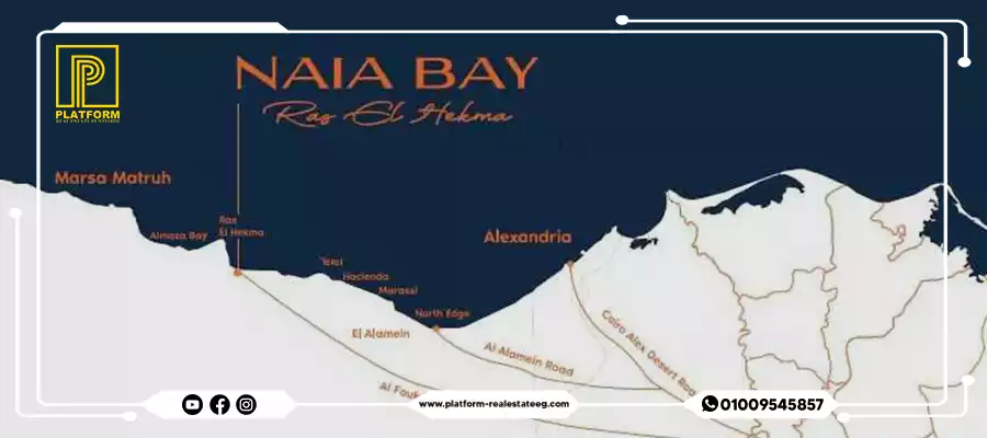 موقع قرية نايا باي الساحل الشمالي Naia Bay North Coast