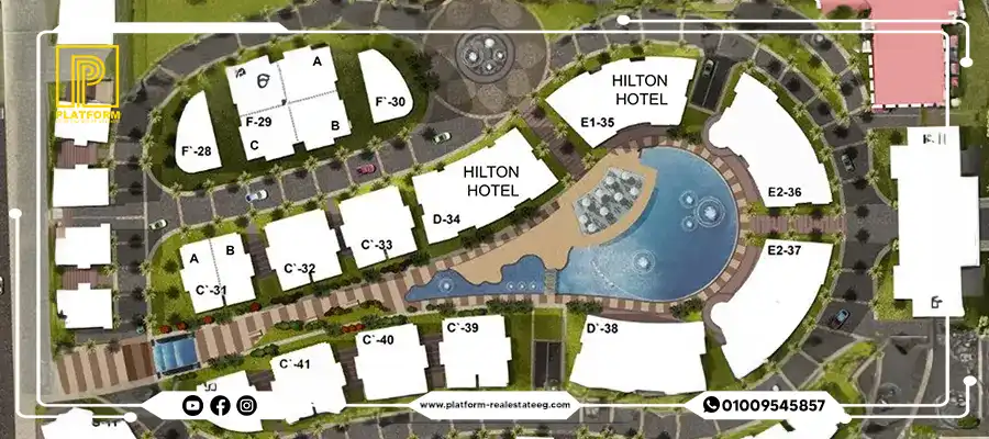 كمبوند SQ1 القاهرة الجديدة SQ1 New Cairo