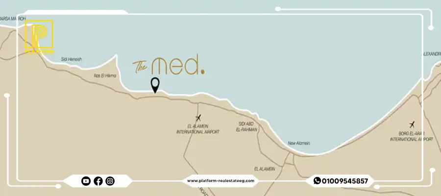 قرية ذا ميد الساحل الشمالي The Med North Coast