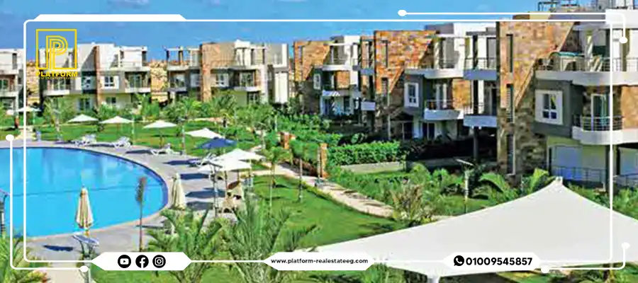 قرية مرسيليا بيتش 4 الساحل الشمالي Marseilia Beach 4 North Coast