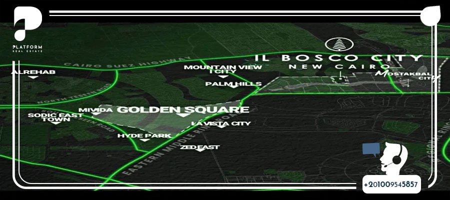 كمبوند لازورو البوسكو المستقبل سيتي Lazzuro Il Bosco Mostakbal City