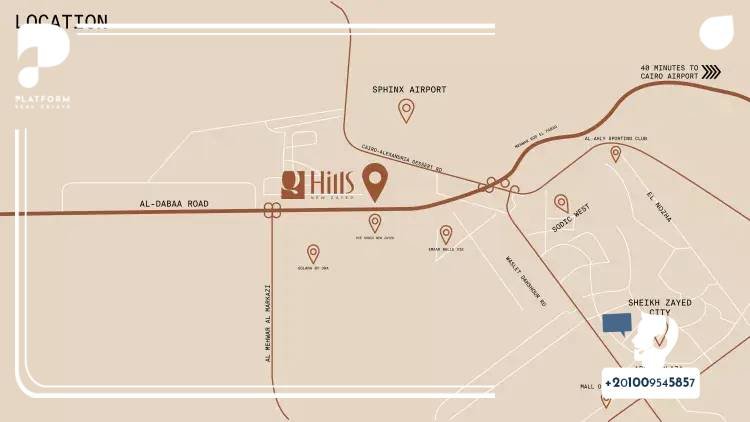 كمبوند كيو هيلز زايد الجديدة Q Hills New Zayed