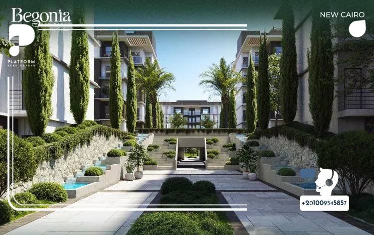 كمبوند بيجونيا ريزيدنس التجمع الخامس Begonia Compound New Cairo