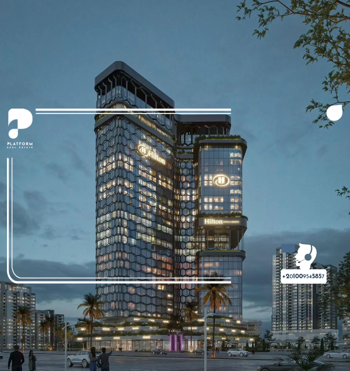 هيلتون تاور العاصمة الإدارية Hilton Tower New Capital