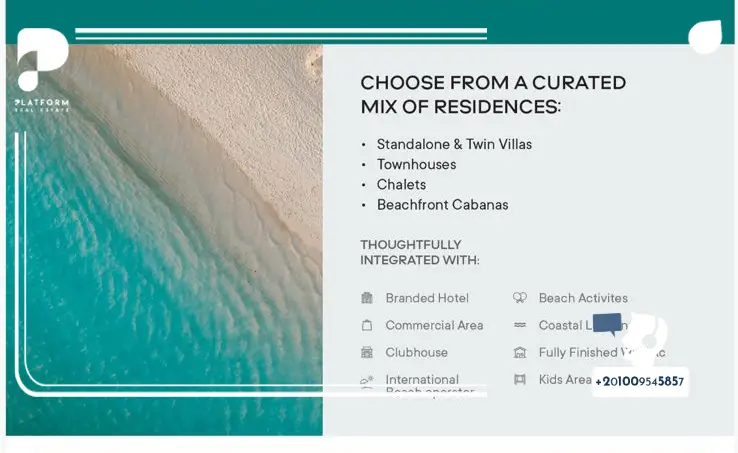 الوحدات المتاحة في احدث مشاريع شركة سكاي ابوظبي في الساحل الشمالي Sky ad North Coast