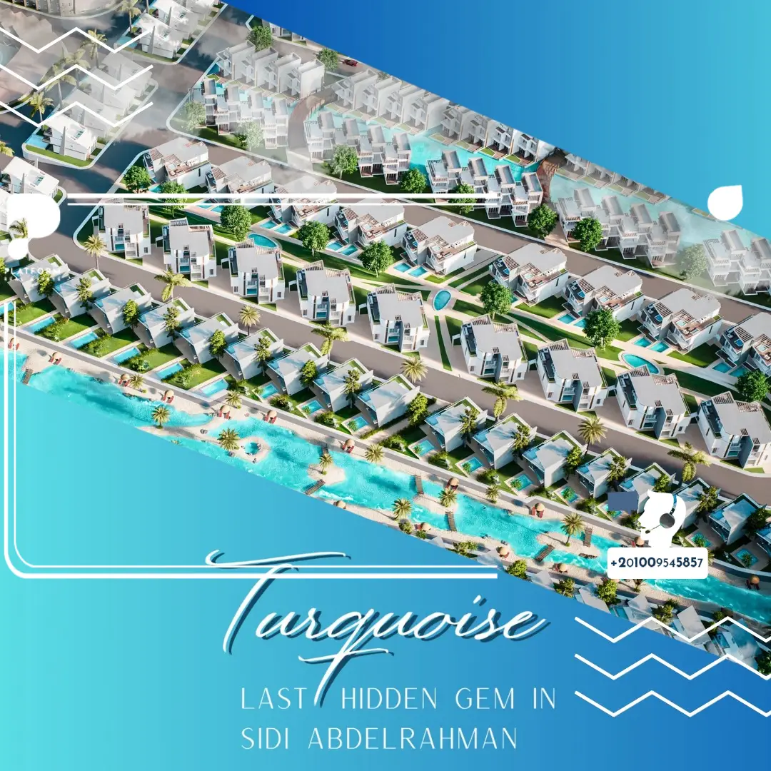 انواع الوحدات في قرية تركواز الساحل الشمالي Turquoise North Coast