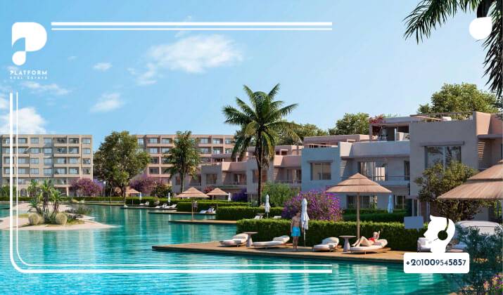 قرية هاسيندا بلو راس الحكمة الساحل الشمالي Hacienda Blue North Coast