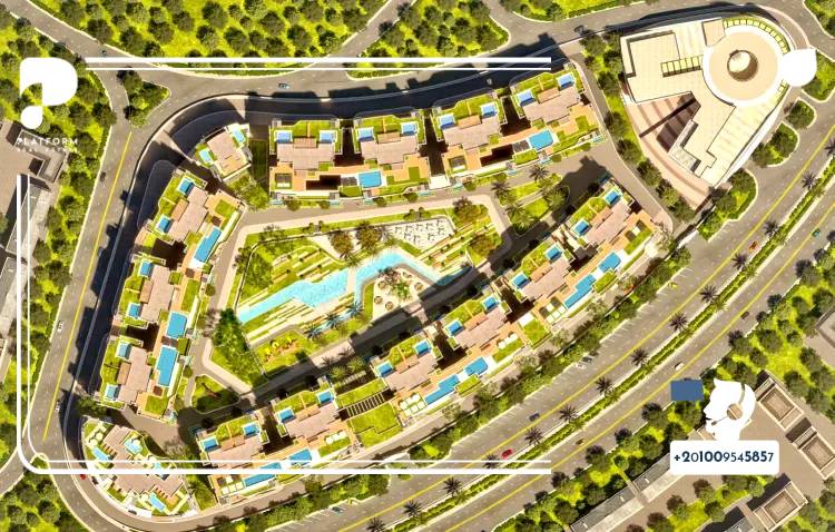 ماستر بلان كمبوند ريفان العاصمة الإدارية الجديدة Compound Rivan New Capital
