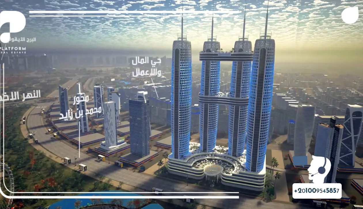مشروع نايل بيزنس سيتي العاصمة الإدارية الجديدة Nile Business City من شركة النيل للتطوير العقاري