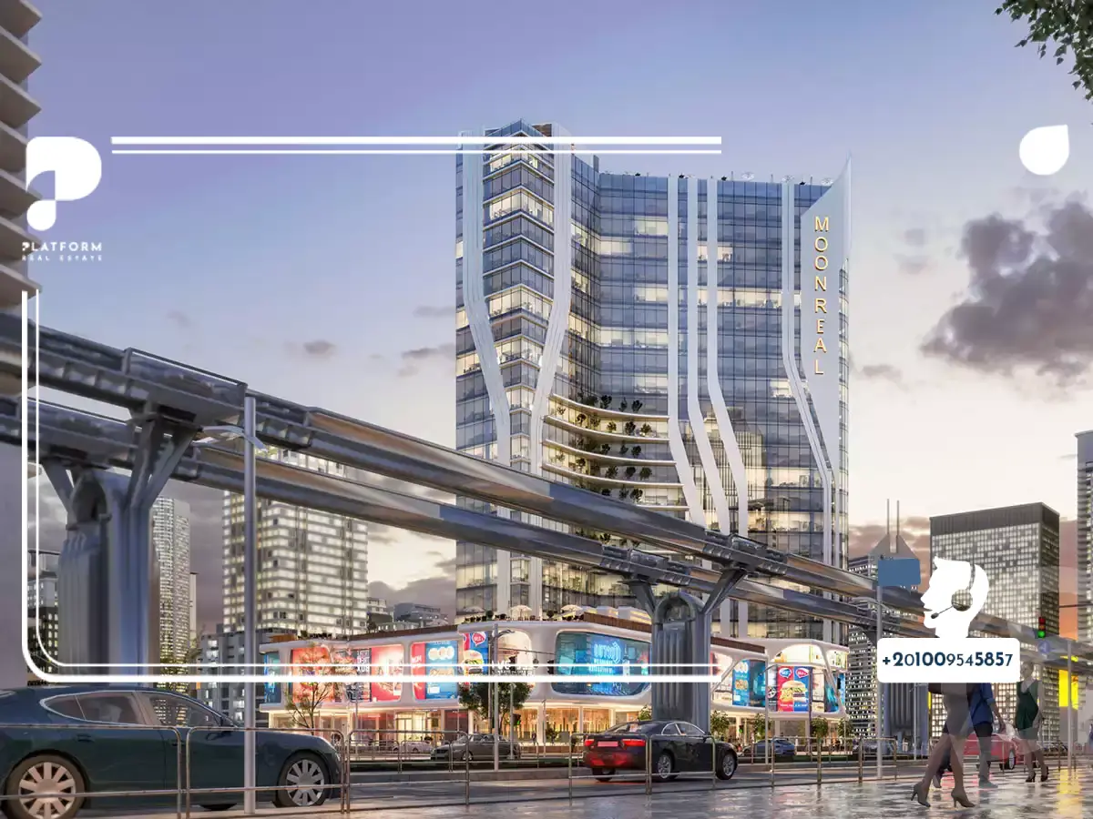 مساحة مول مونوريل تاور العاصمة الإدارية Monorail Tower New Capital
