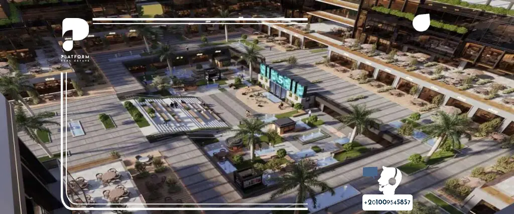 انواع الوحدات المتاحة للبيع في مول جولدن هب التجمع الخامس Mall Golden Hub New Cairo