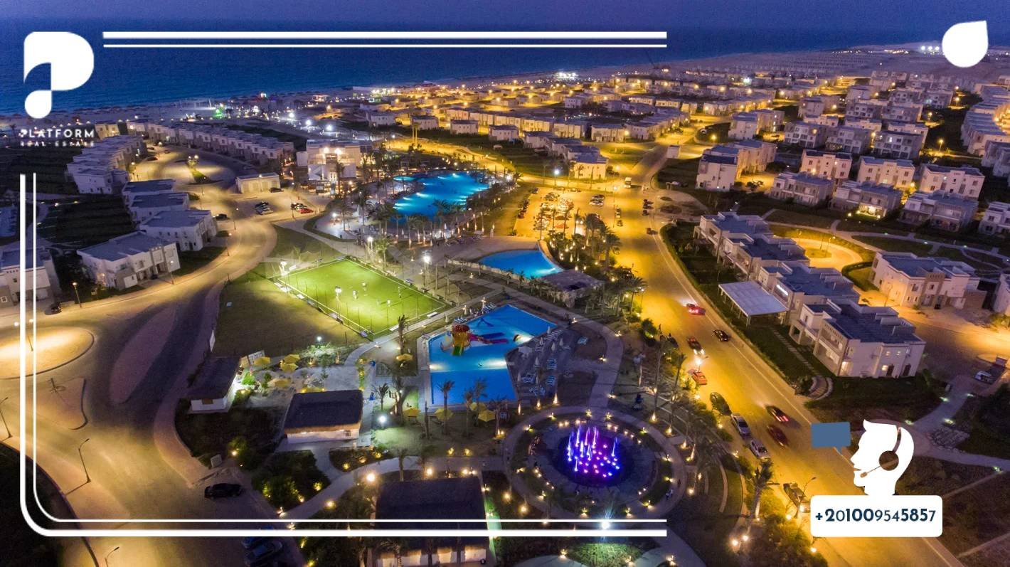 أنواع الوحدات المتاحة للبيع في قرية امواج الساحل الشمالي