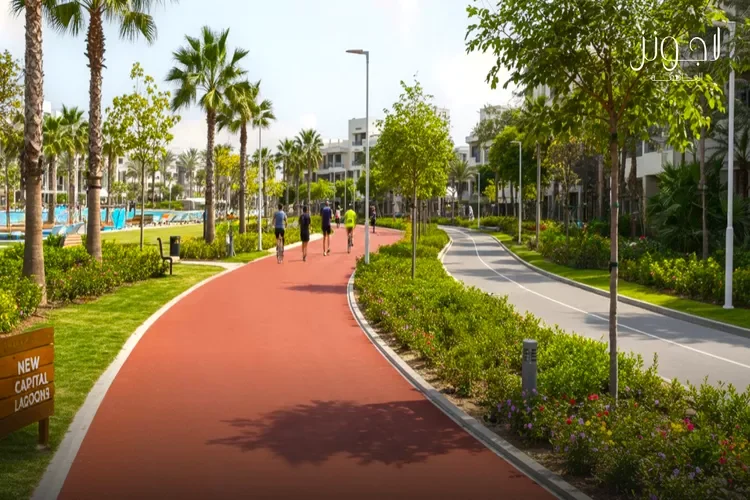مساحة وحدات كمبوند لاجونز العاصمة الإدارية Compound Lagoons New Capital