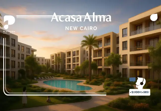 كمبوند اكاسا الما التجمع السادس