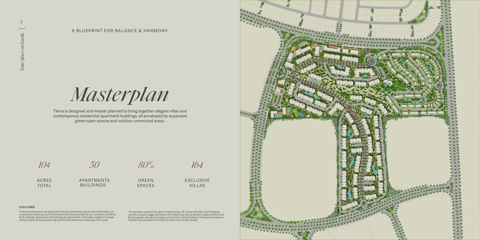 ماستر بلان كمبوند تييرا التجمع السادس Compound Tierra New Cairo