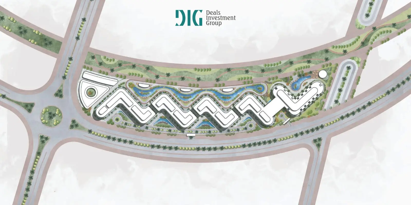تصميم كمبوند DIG العاصمة الإدارية الجديدة