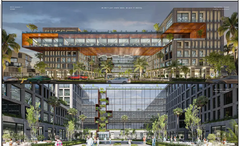 تصميم براكتس مول التجمع الخامس Brackets New Cairo