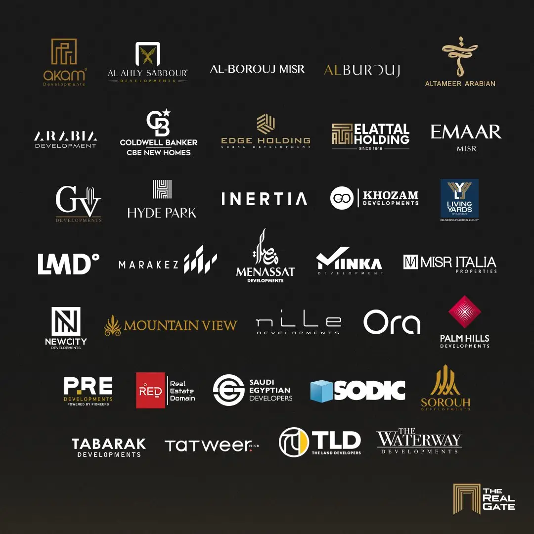 أسماء أخرى لأفضل المطورين العقاريين في العاصمة الإدارية الجديدة - مشاريع للبيع في العاصمة الإدارية استلام فوري (سكني - تجاري - اداري - طبي)