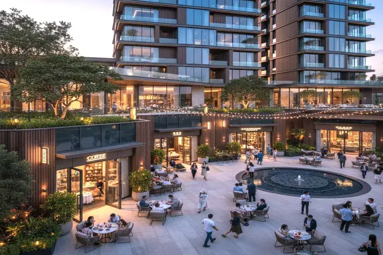 أبرز خدمات مشروع ضفاف العاصمة الإدارية الجديدة Compound Defaf R8