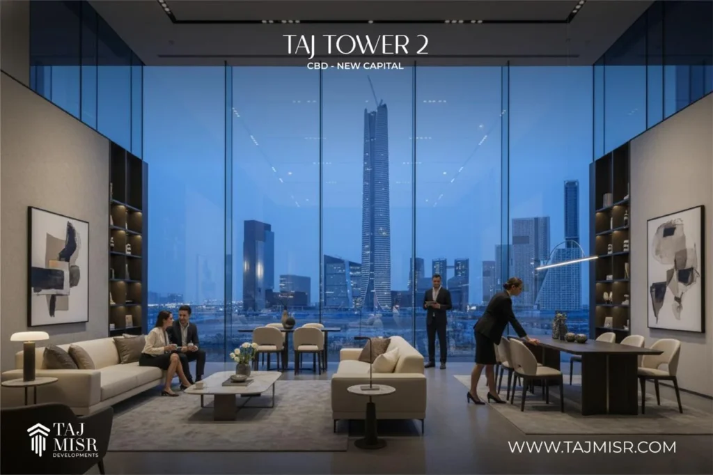 تاج تاور 2 العاصمة الإدارية Taj Tower 2 New Capital