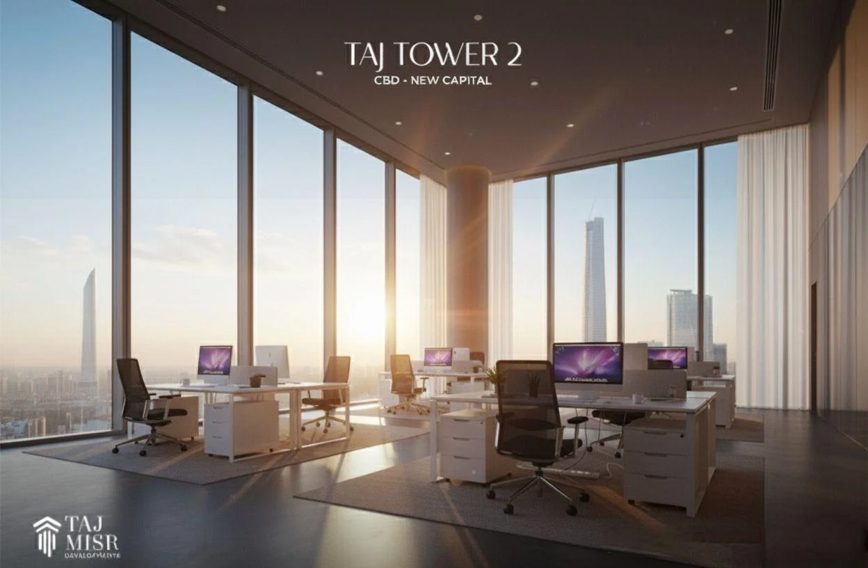 تاج تاور 2 العاصمة الإدارية Taj Tower 2 New Capital