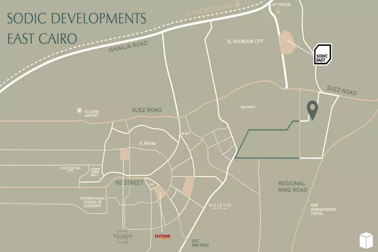 كمبوند ايست فالي المستقبل سيتي Compound East Vale Mostakbal City