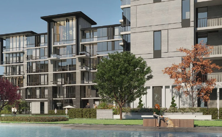 كمبوند ووتر واي إيست التجمع السادس Waterway East New Cairo