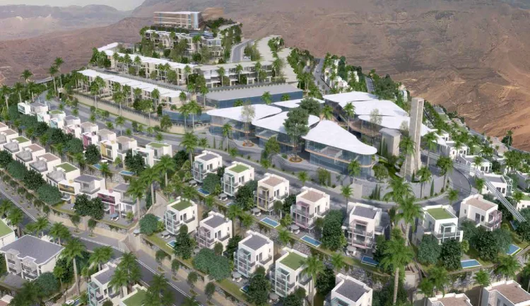 تصميم مارينا تاورز المونت جلالة Marina Towers IL Monte Galala