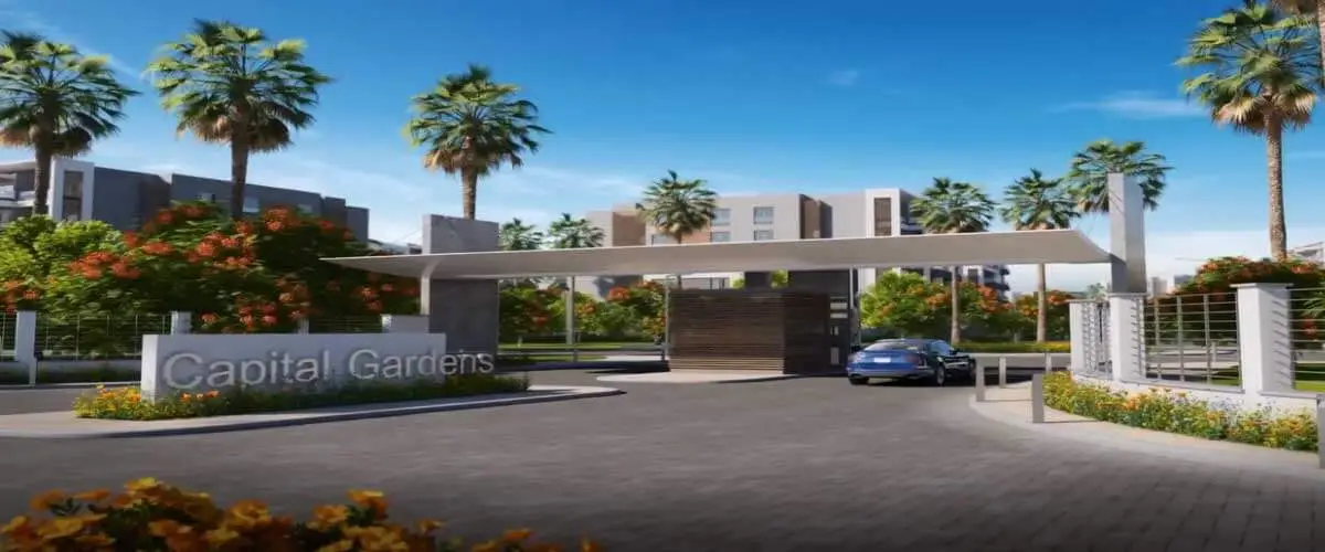 كمبوند كابيتال جاردنز المستقبل سيتي Capital Gardens Mostakbal City من شركة بالم هيلز للتعمير
