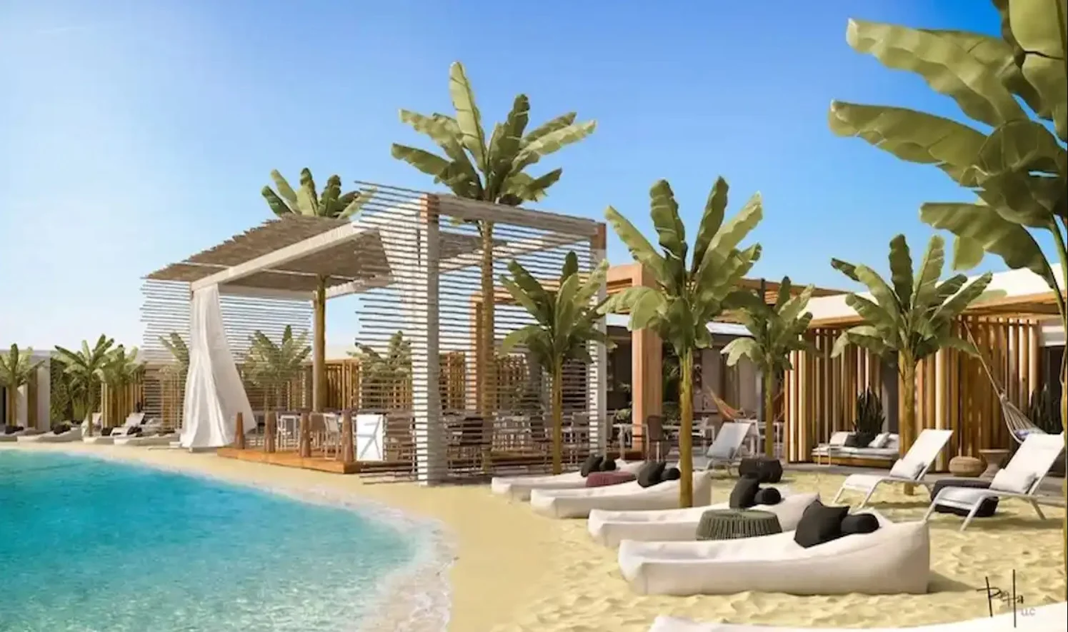 قرية هاسيندا سيدي حنيش الساحل الشمالي Hacienda Sidi Heneisgh Village North Coast