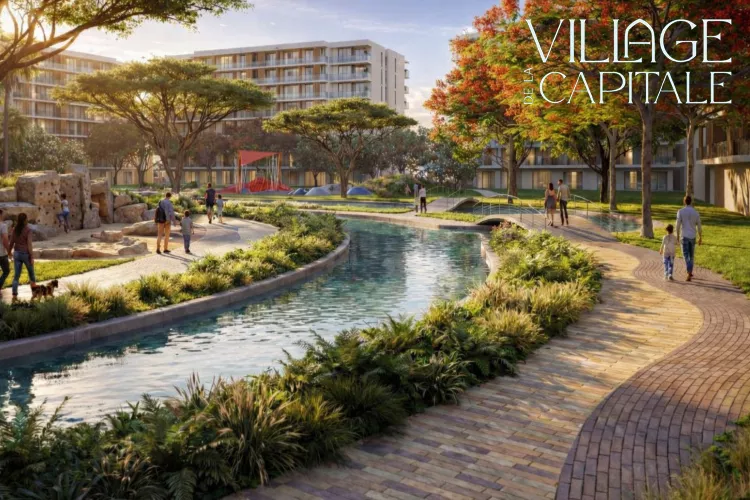 كمبوند فيلاج دي لا كابيتال العاصمة الإدارية بالم هيلز Village de la Capitale Palm Hills