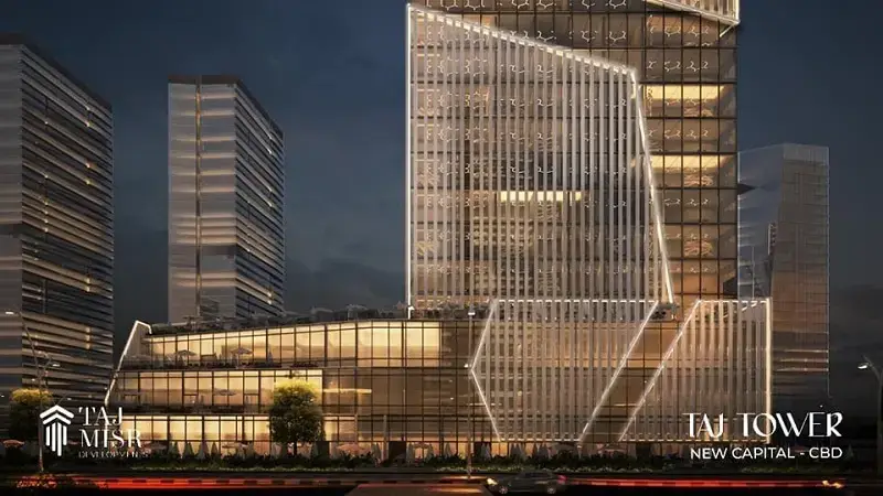 تاج تاور العاصمة الإدارية Taj Tower New Capital - اين تجد محلات فود كورت للبيع في العاصمة الإدارية؟ 