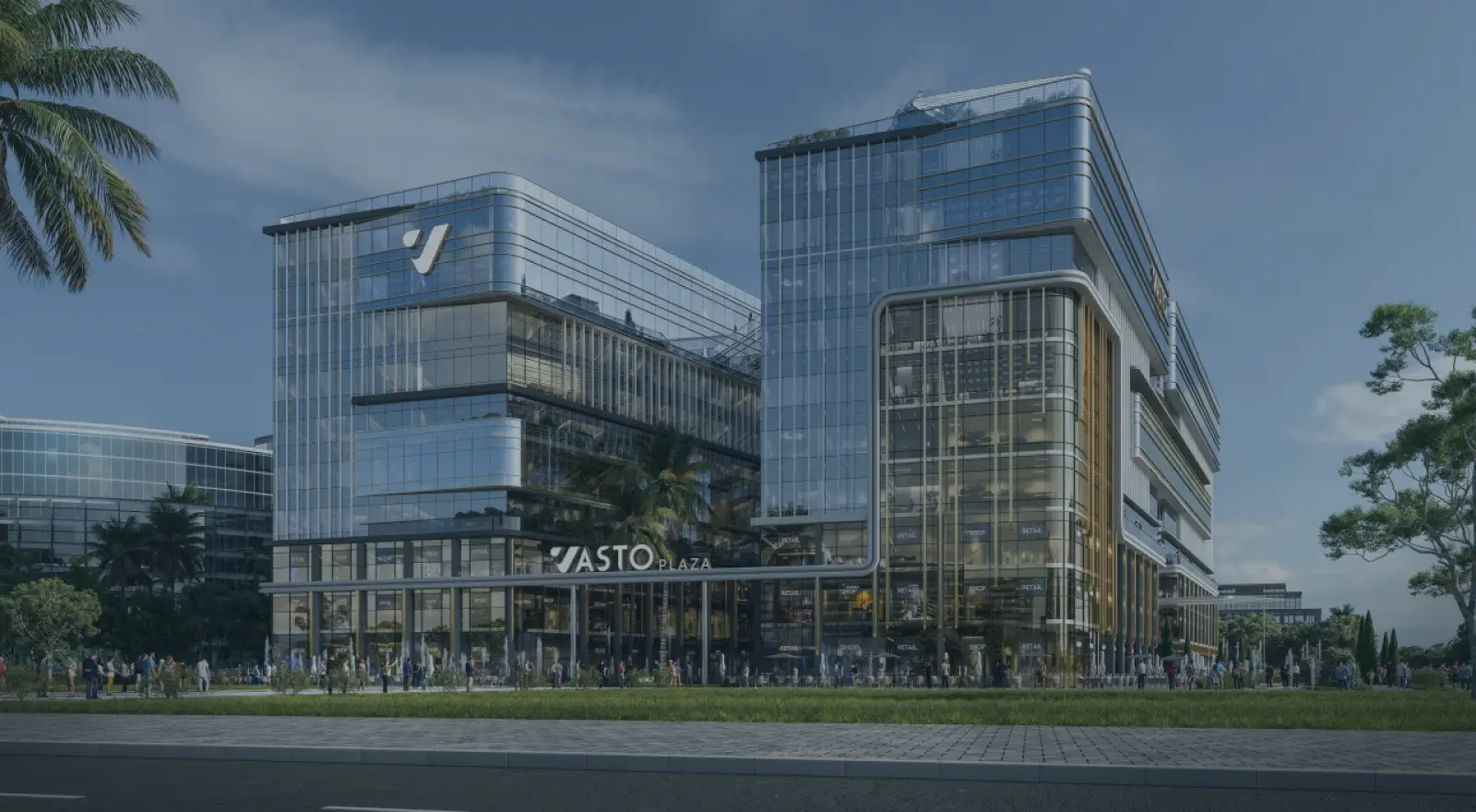 مول فاستو بلازا العاصمة الإدارية الجديدة Mall Vasto Plaza New Capital  - اين تجد محلات فود كورت للبيع في العاصمة الإدارية؟ 