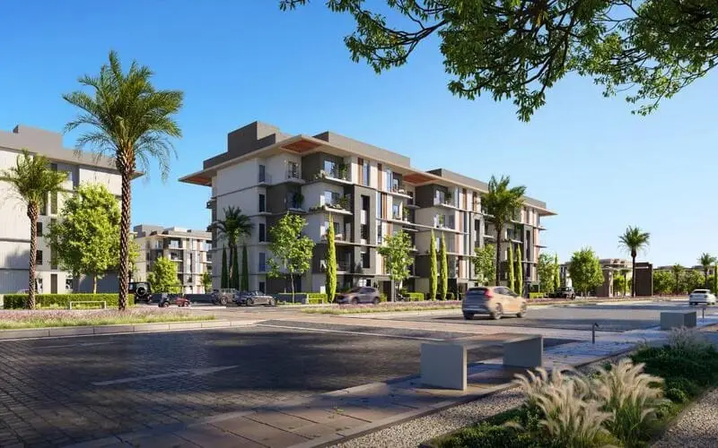 كمبوند بيجونيا ريزيدنس التجمع الخامس Begonia New Cairo - اماكن تواجد شقق 100 متر للبيع في التجمع الخامس