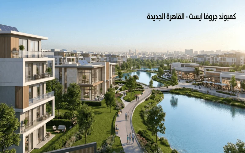 مساحة الوحدات في كمبوند جروفا إيست القاهرة الجديدة Gorva East New Cairo