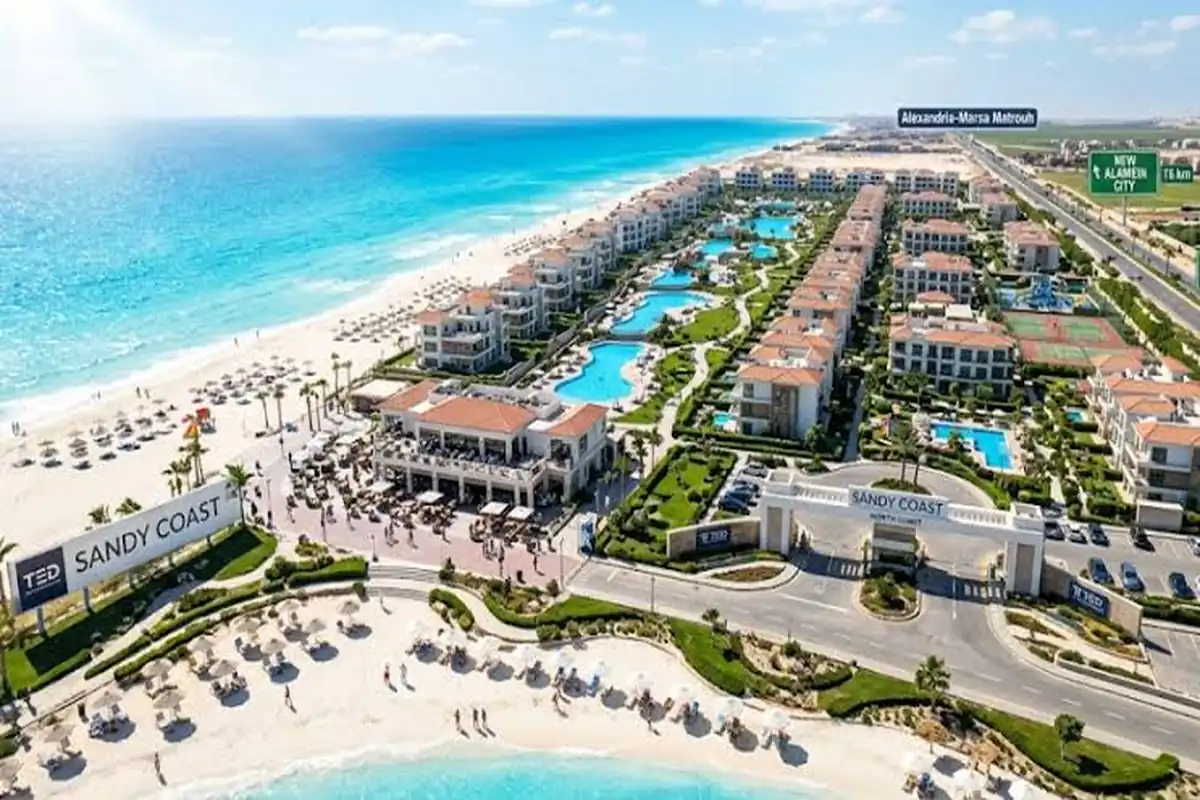 مساحة وحدات ساندي كوست الساحل الشمالي Sandy Coast North Coast