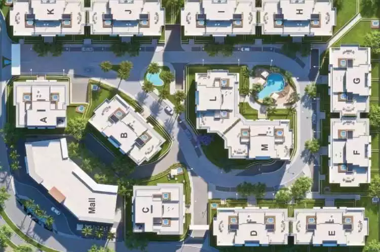 تصميم كمبوند امورادا التجمع الخامس Compound Amorada New Cairo