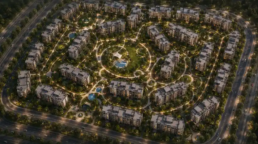 مساحة وحدات كمبوند بارك سايت العاصمة الإدارية park sight new capital