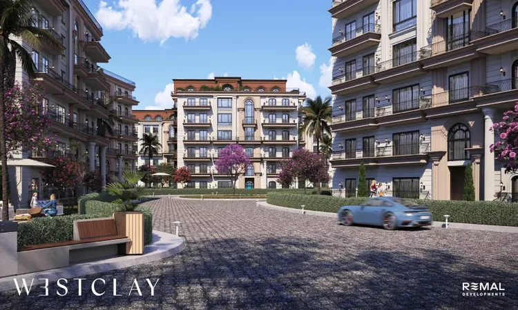 مساحة وحدات كمبوند ويست كلاي أكتوبر Compound West Clay October