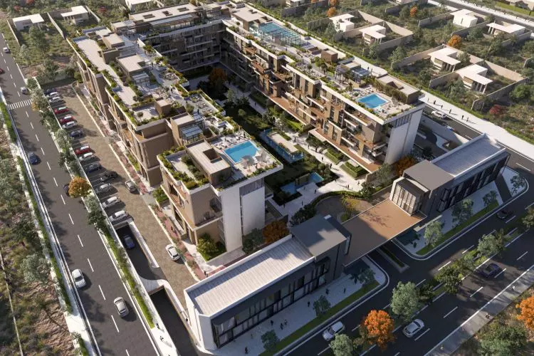 موقع كمبوند كلاود سايد الشيخ زايد Compound Cloudside El Sheikh Zayed