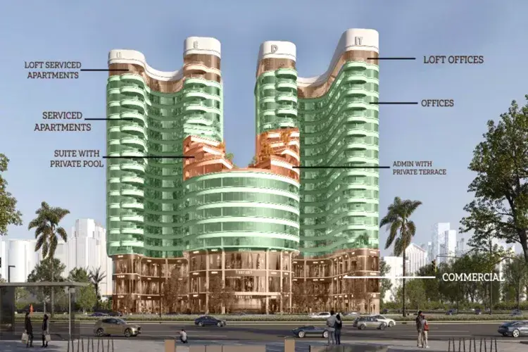مول نيديت تاور العاصمة الإدارية Mall NEDIT Tower New Capital