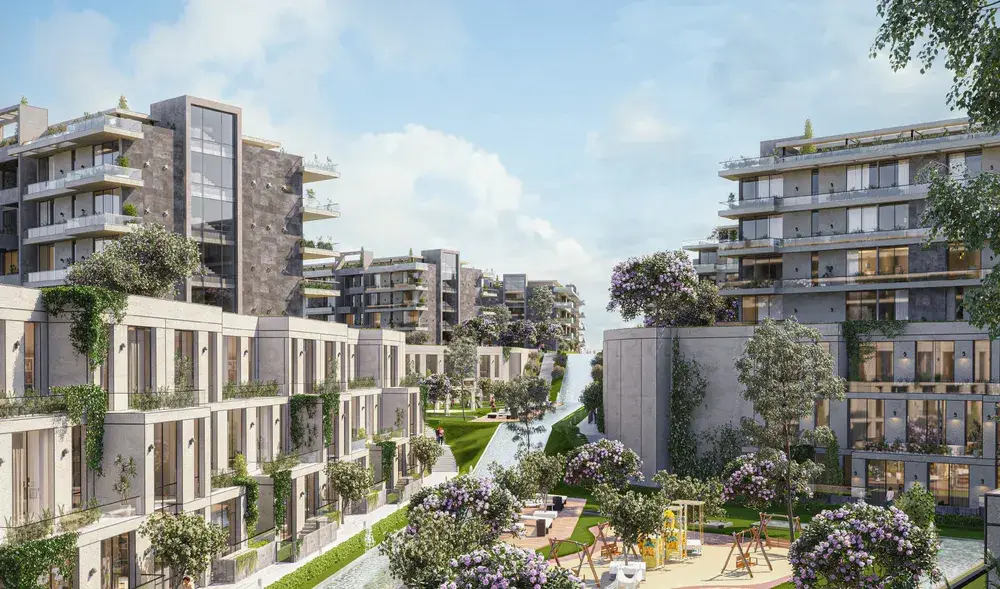 كمبوند كيت ريزيدنس زايد الجديدة Kite Residence New Zayed - شركة سنترادا للتطوير العقاري Centrada Developments