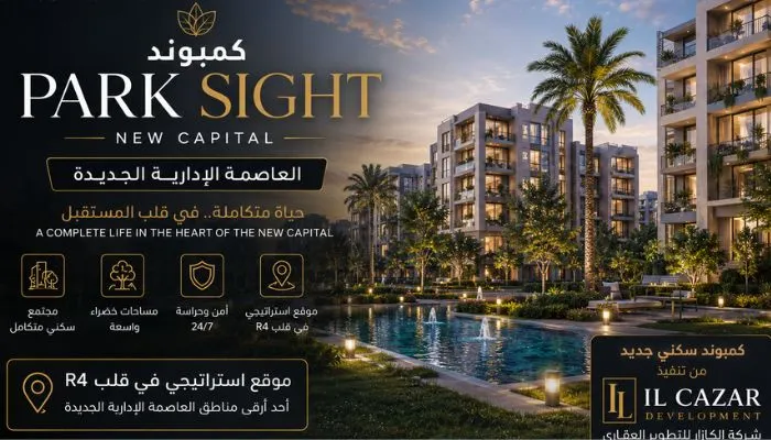 كمبوند بارك سايت العاصمة الإدارية park sight new capital