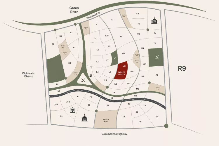 كمبوند شابترز العاصمة الإدارية Compound Chapters New Capital