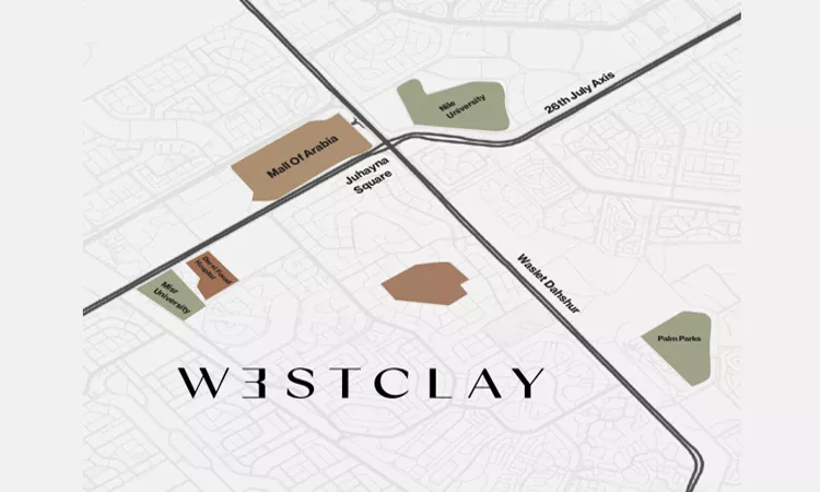 كمبوند ويست كلاي أكتوبر Compound West Clay October