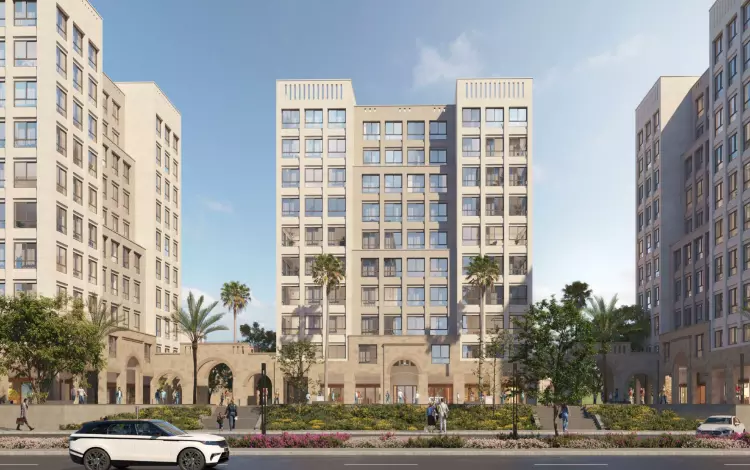 مساحة وحدات كانال ووك ريزيدنس الشيخ زايد Canal Walk Residence El Sheikh Zayed