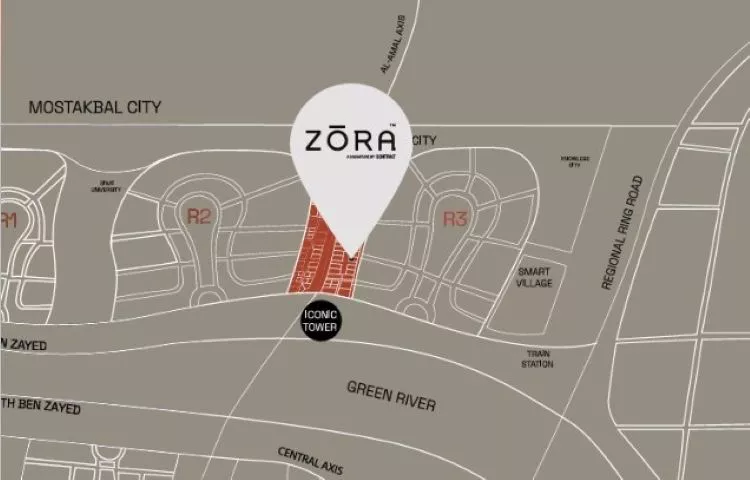 موقع مول زورا تاور العاصمة الإدارية Mall Zora Tower New Capital
