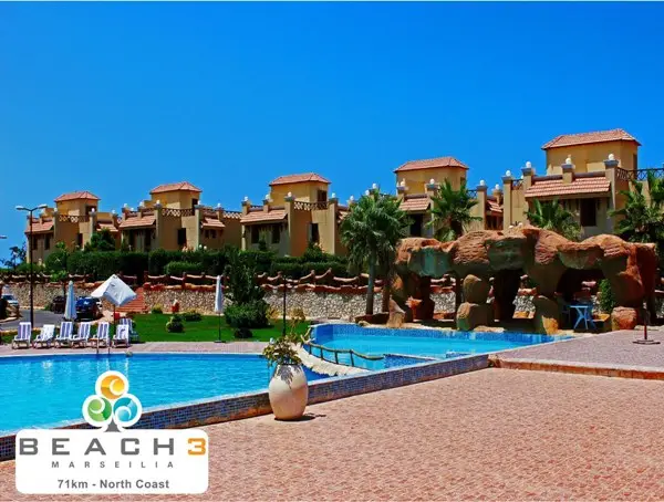 أسعار قرية مارسيليا بيتش 3 الساحل الشمالي Marseilia Beach Village North Coast